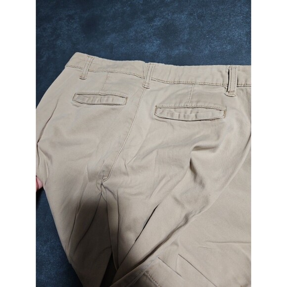 Aeropostale Womens Pants Size 0  Tan Stretch Straight Khaki - Picture 5 of 7